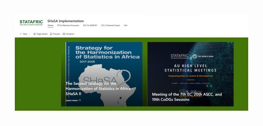 Launch of Specialized Technical Groups (STGs) Collaboration Platforms